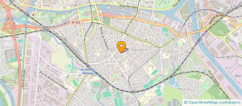 localisation de l'entreprise LE GANG DES TAVERNIERS à STRASBOURG
