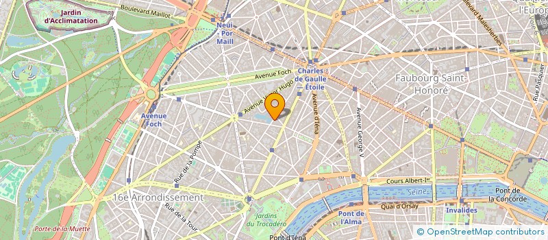 localisation de l'entreprise LE GARAGE  PARIS