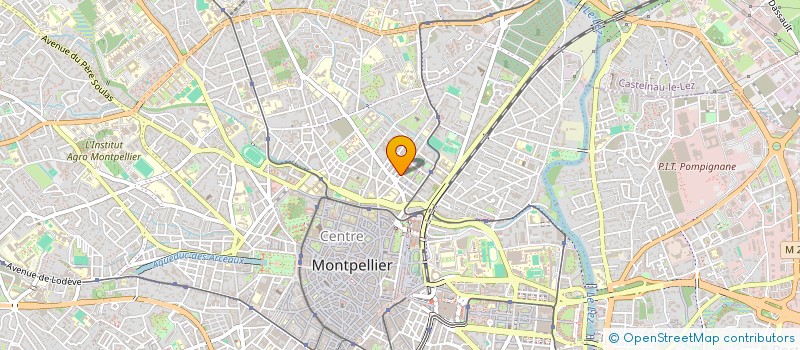 localisation de l'entreprise LE GARAGE à MONTPELLIER