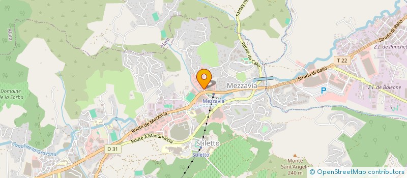 localisation de l'entreprise LE GARAGE  AJACCIO