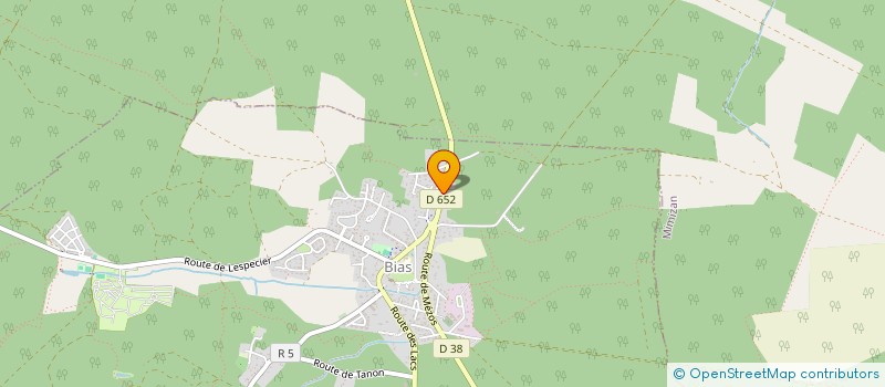 localisation de l'entreprise LE GARAGE AUTO BIAS  BIAS