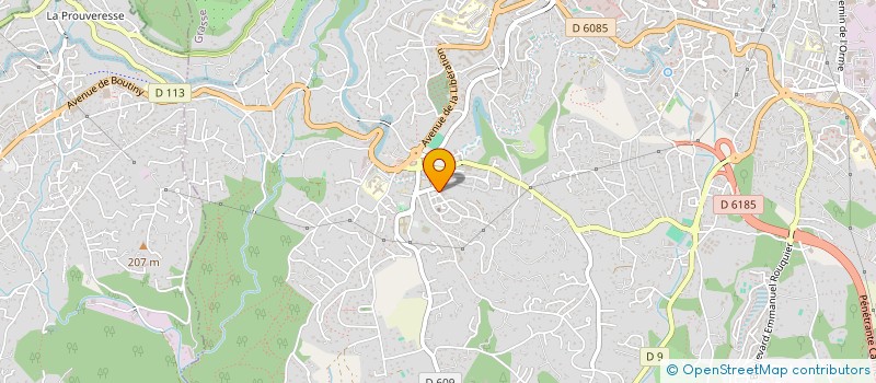 localisation de l'entreprise LE GARAGE DE TITINE  GRASSE