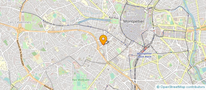 localisation de l'entreprise LE GARAGE ELECTRIQUE à MONTPELLIER