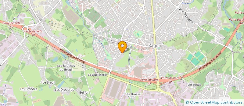 localisation de l'entreprise LE GARAGE HERMETIQUE  REZE