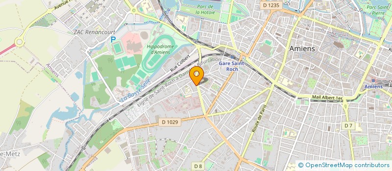 localisation de l'entreprise LE GARAGE SOUL FUNK  AMIENS