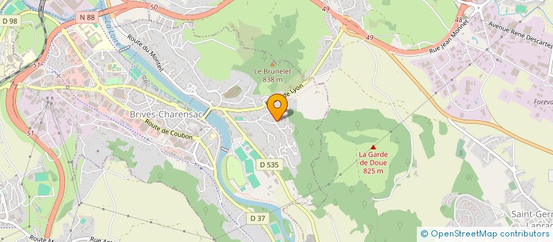 localisation de l'entreprise LE GARAY  COUBON