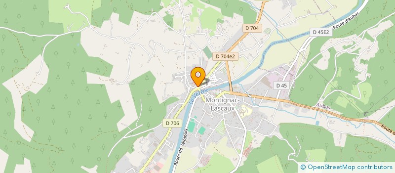 localisation de l'entreprise LE GARDE-MANGER à MONTIGNAC-LASCAUX