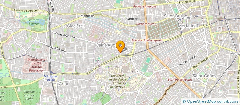 localisation de l'entreprise LE GARDE MANGER  BORDEAUX