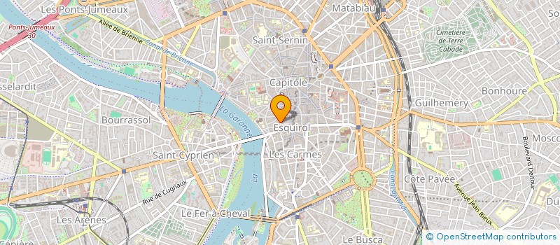 localisation de l'entreprise LE GARDE-RE  TOULOUSE