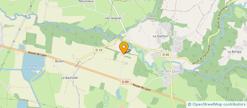 localisation de l'entreprise LE GARDIEN DU CHAI  SALT-EN-DONZY