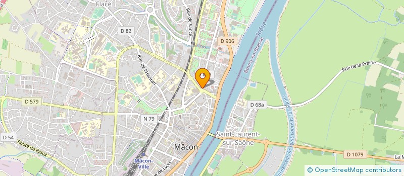 localisation de l'entreprise LE GARDON à MACON