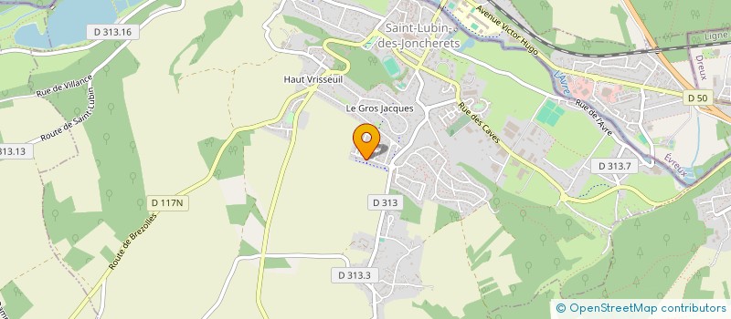 localisation de l'entreprise LE GARDON LUBINOIS à SAINT-LUBIN-DES-JONCHERETS