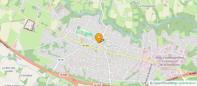 localisation de l'entreprise LE GARDON SAUTRONAIS  SAUTRON