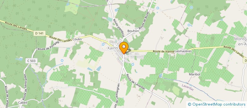 localisation de l'entreprise LE GARDON VIANNAIS à VIANNE