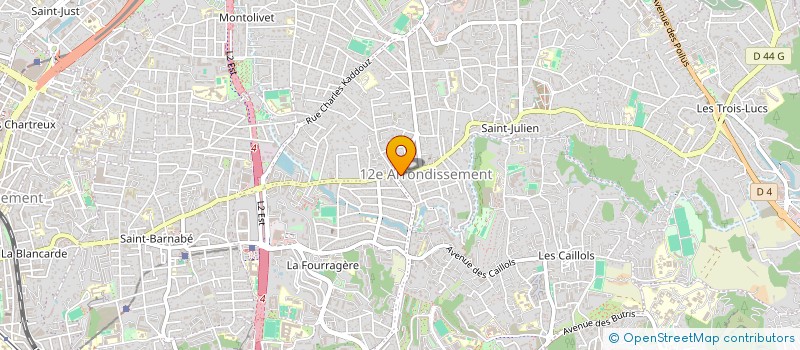 localisation de l'entreprise LE GARNIE  MARSEILLE