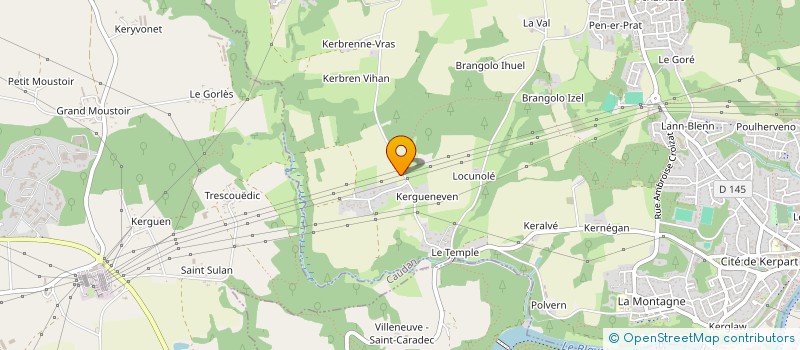 localisation de l'entreprise LE GARREC OPC à INZINZAC LOCHRIST