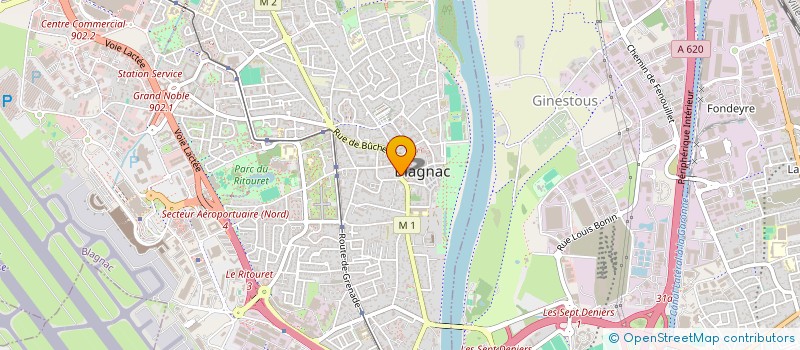 localisation de l'entreprise LE GARRY HOLDING  BLAGNAC