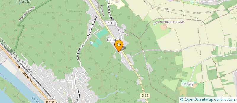 localisation de l'entreprise LE GARS & CO  TRIEL-SUR-SEINE