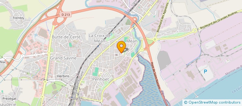 localisation de l'entreprise LE GASCOIN-MANACH  SAINT-NAZAIRE