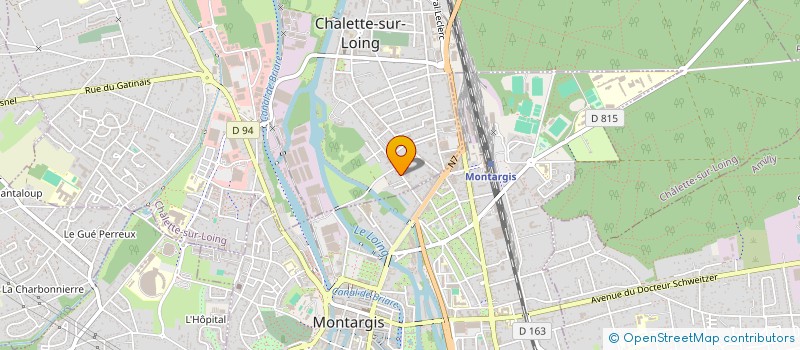 localisation de l'entreprise LE GATINAIS VU AUTREMENT à CHALETTE-SUR-LOING