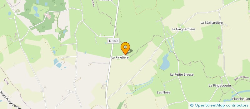 localisation de l'entreprise LE GAUBERT  GESNES