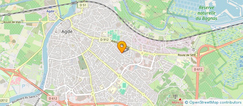 localisation de l'entreprise LE GAULOIS à AGDE