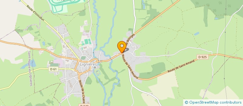 localisation de l'entreprise LE GAULTIER  LIGNIERES