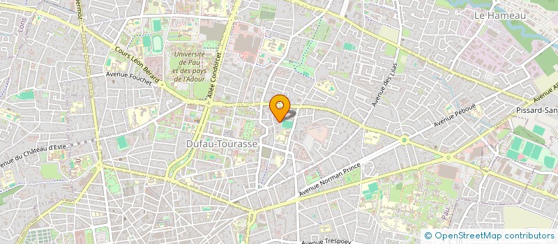 localisation de l'entreprise LE GAVE DES TROIS PINS à PAU