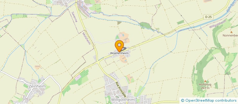 localisation de l'entreprise LE GAVEUR DU KOCHERSBERG à WILLGOTTHEIM