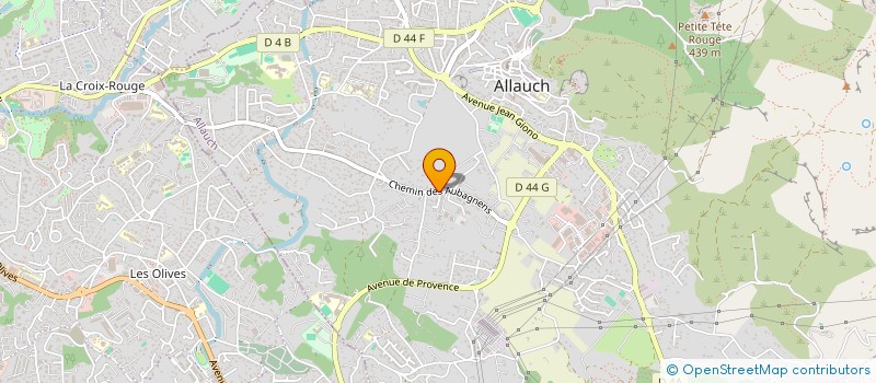 localisation de l'entreprise LE GAYO  ALLAUCH