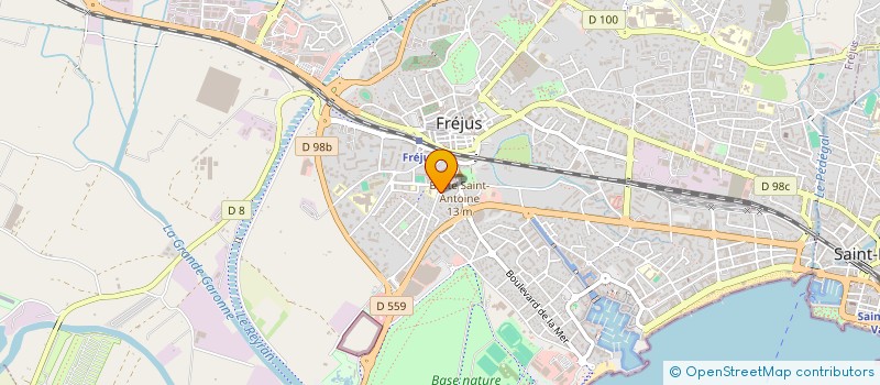 localisation de l'entreprise LE GAZON DE MANON à FREJUS