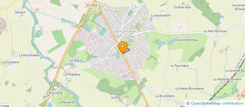 localisation de l'entreprise LE GDP à MONTAIGU-VENDEE