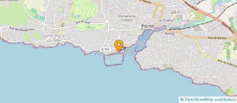 localisation de l'entreprise LE GECKO à PORNIC