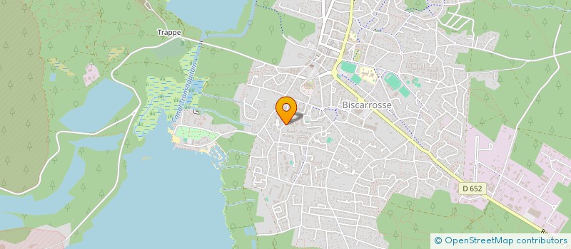 localisation de l'entreprise LE GEMMEUR  BISCARROSSE