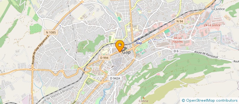 localisation de l'entreprise LE GENEPY MOTO CLUB GAPENCAIS  GAP