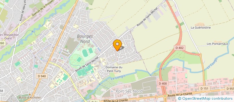 localisation de l'entreprise LE GENEREUX EL KARIM à BOURGES