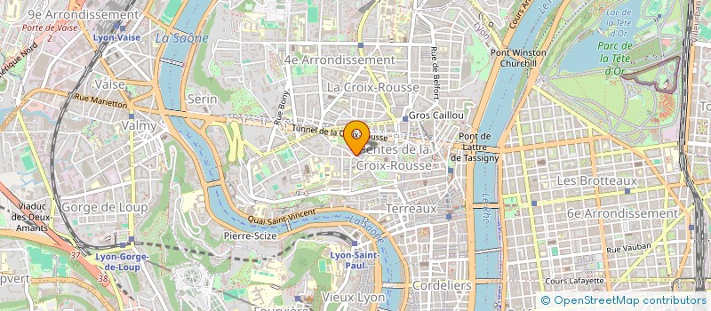 localisation de l'entreprise LE GENIE DE LA LIBERTE à LYON