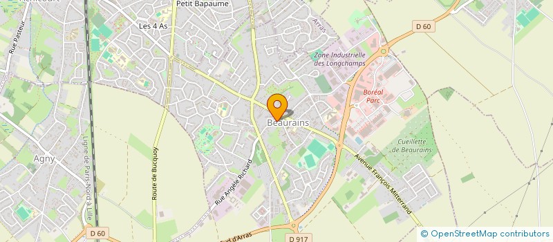 localisation de l'entreprise LE GENTIL FOURNIER  ACHICOURT