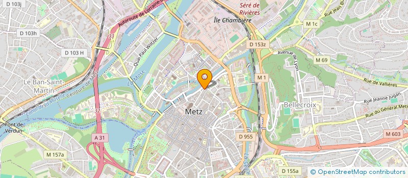 localisation de l'entreprise LE GENTLEMAN à METZ