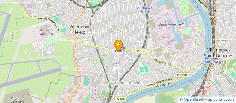 localisation de l'entreprise LE GEPPETTO à VILLENEUVE-LE-ROI