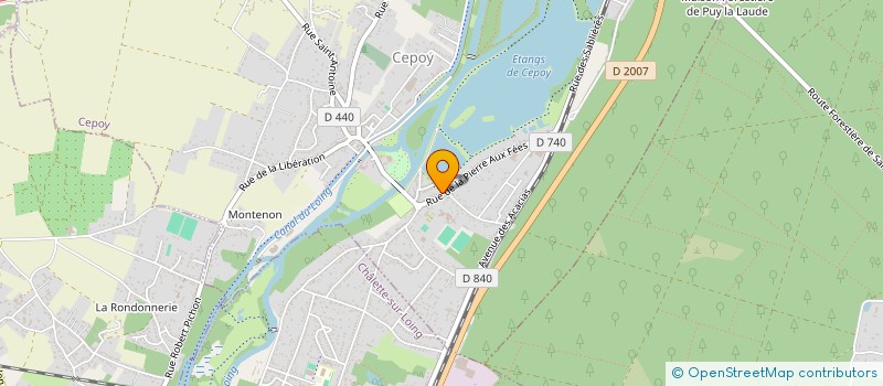 localisation de l'entreprise LE GERARD PHILIPPE à CEPOY