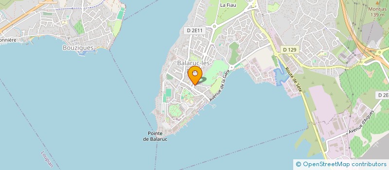 localisation de l'entreprise LE GERME DE VIE à BALARUC-LES-BAINS