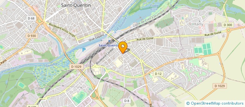 localisation de l'entreprise LE GERMOIR DES POSSIBLES à SAINT-QUENTIN