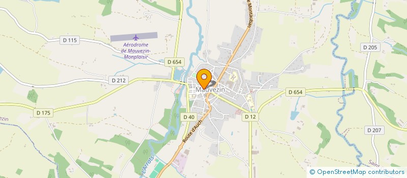 localisation de l'entreprise LE GERSOIS à MAUVEZIN