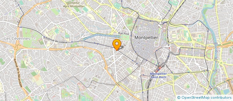 localisation de l'entreprise LE GILBRATAR à MONTPELLIER