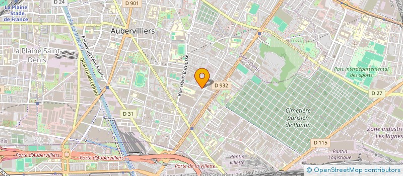 localisation de l'entreprise LE GINGEMBRE DE MALIPASA à AUBERVILLIERS
