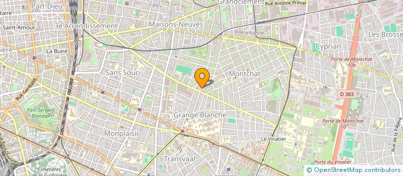 localisation de l'entreprise LE GINKGO 4  LYON