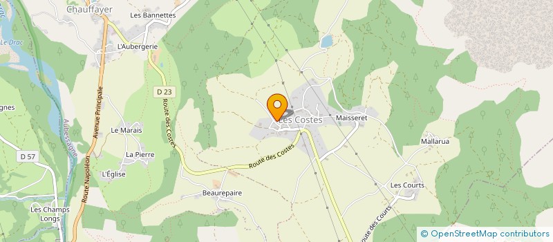 localisation de l'entreprise LE GIOBERNEY à SAINT-FIRMIN