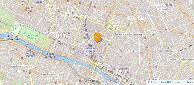 localisation de l'entreprise LE GIRONDAN à PARIS