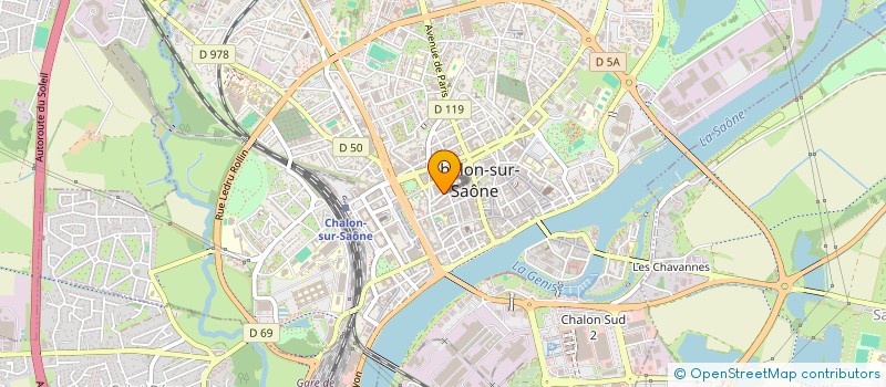 localisation de l'entreprise LE GITE DE LEON & LULU à CHALON-SUR-SAONE
